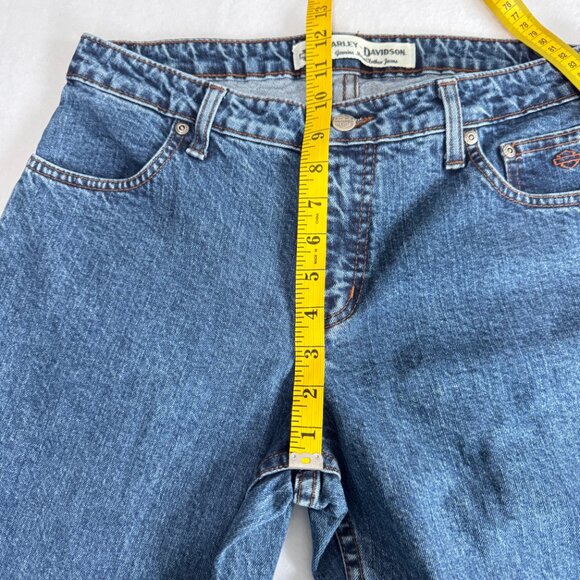 HARLEY-DAVIDSON Ladies' 10 Petite Boot Cut Jeans - Picture 10 of 12
